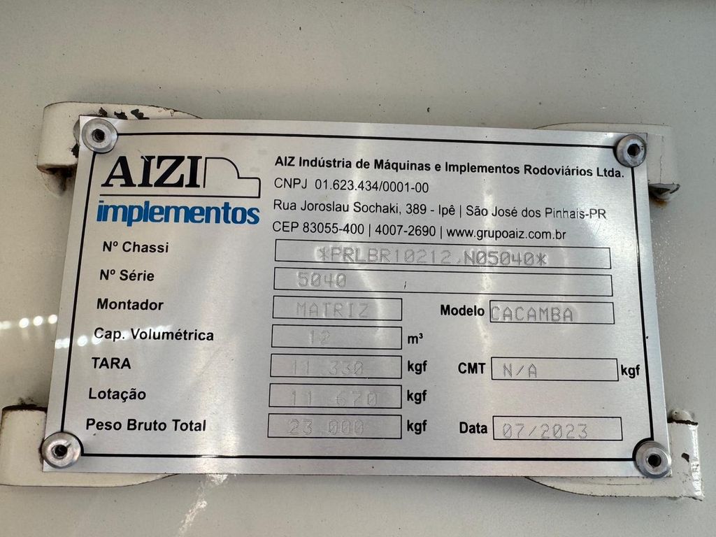 VOLVO VMX 290 – 6×4 de TB Trucks Caminhões no Paraná