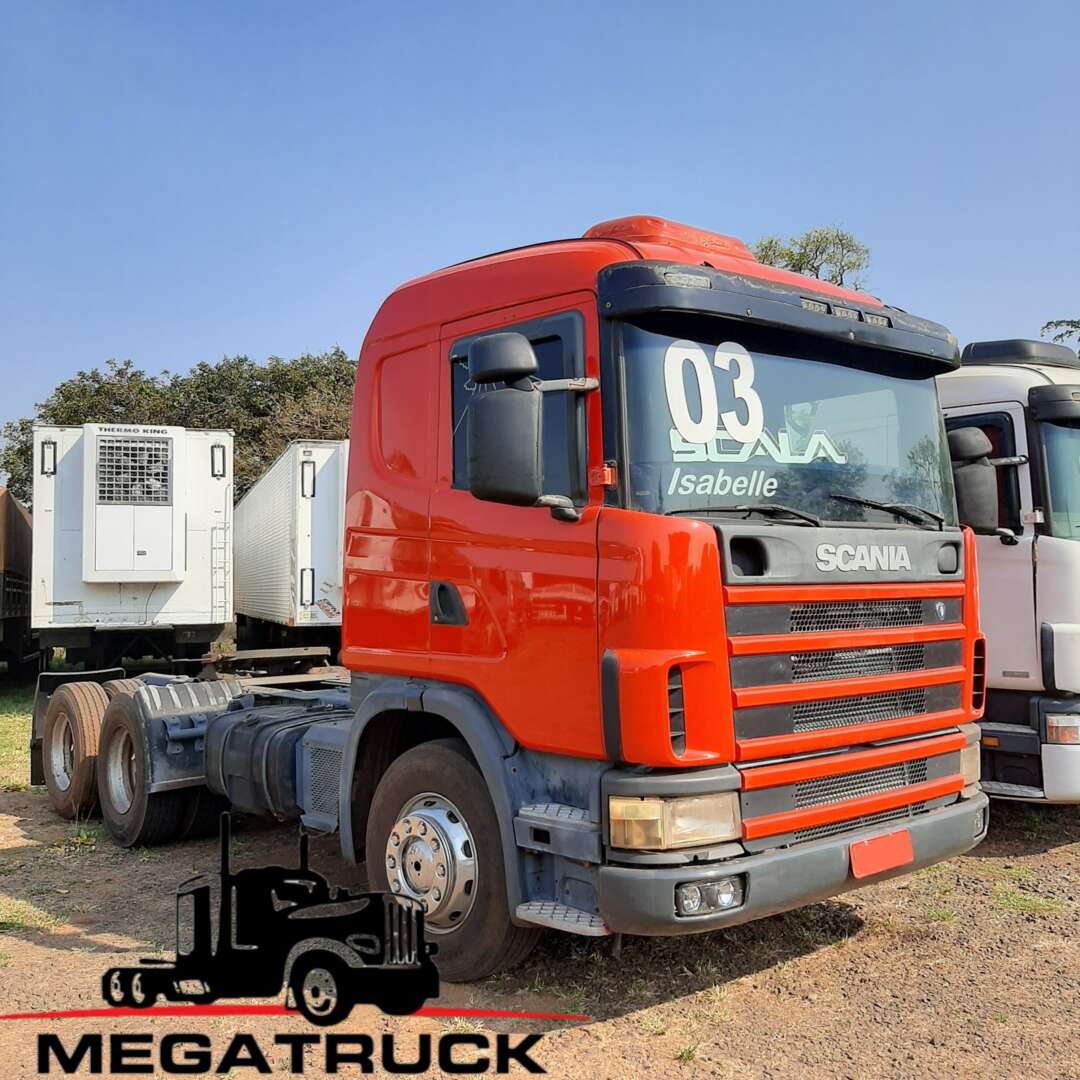 Scania 124 400 de MegaTruck MS no Mato Grosso do Sul