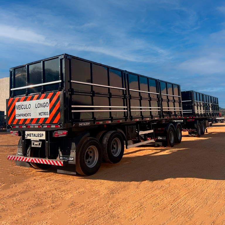 Carreta RODOTREM GRANELEIRO Metalesp ANO 2024 6 Eixos de MegaTruck MS no Mato Grosso do Sul