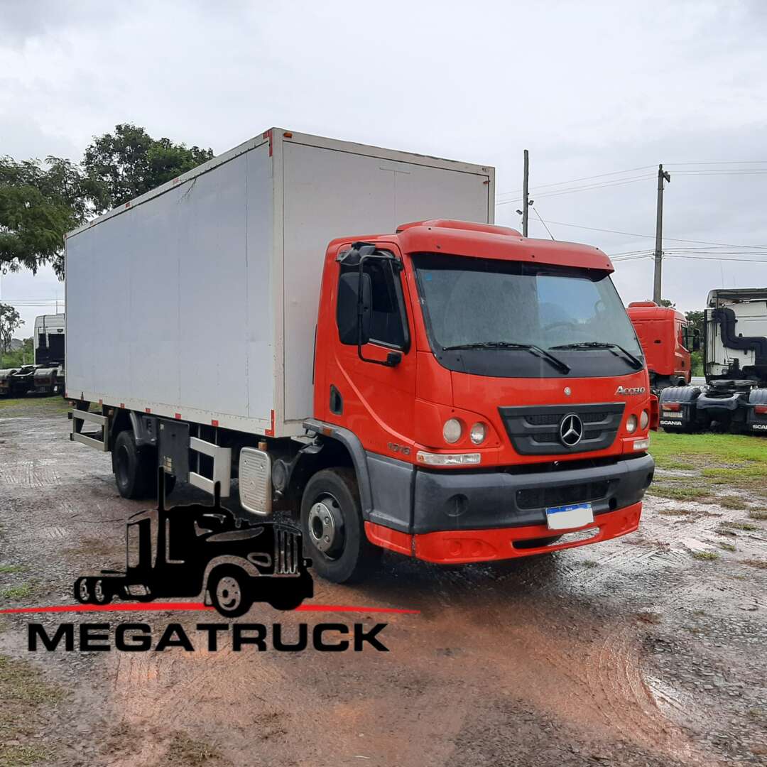 Caminhão MERCEDES BENZ MB 1016 Baú Furgão ANO 2014 de MegaTruck MS no Mato Grosso do Sul