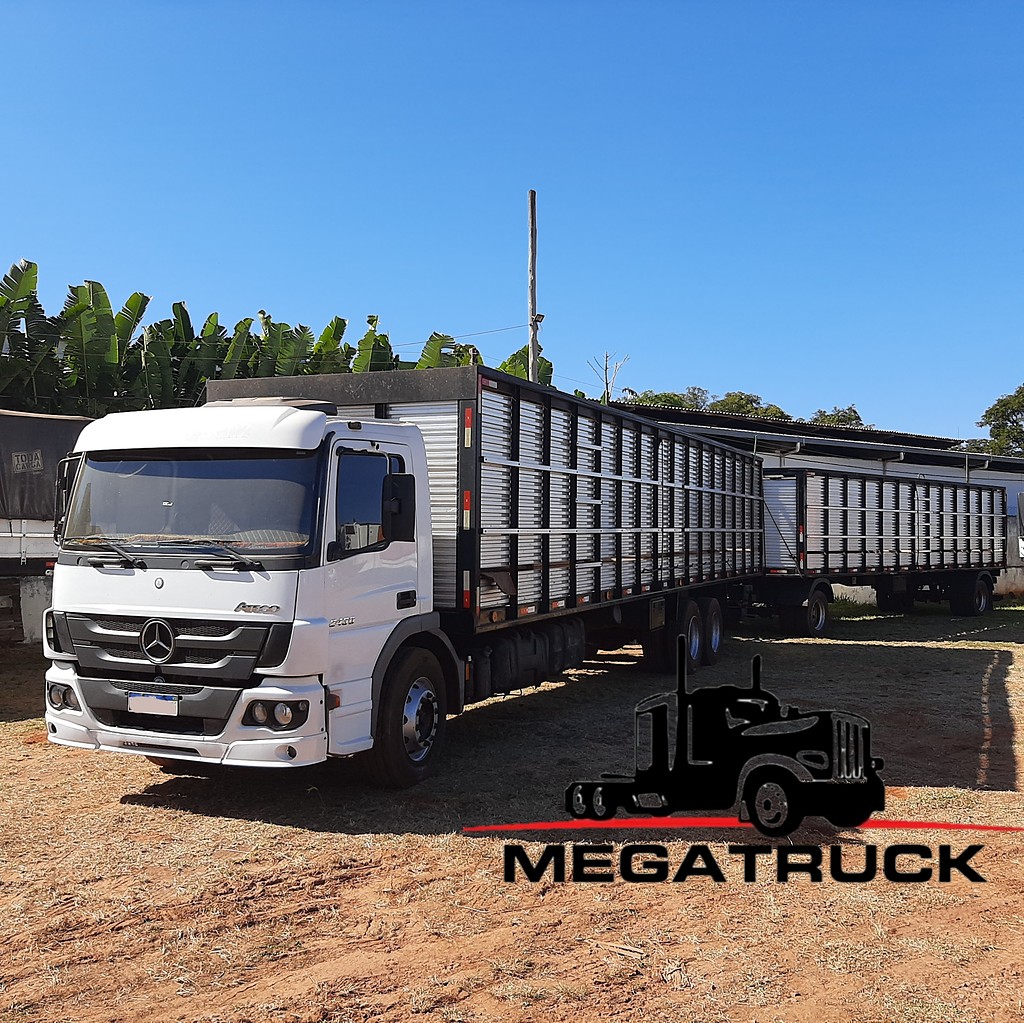Caminhão MERCEDES BENZ MB 2430 Boiadeiro ANO 2020 de MegaTruck MS no Mato Grosso do Sul