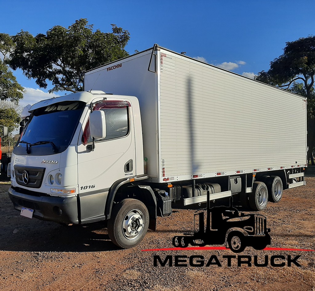 Caminhão MERCEDES BENZ MB 1016 Baú Furgão ANO 2013 de MegaTruck MS no Mato Grosso do Sul