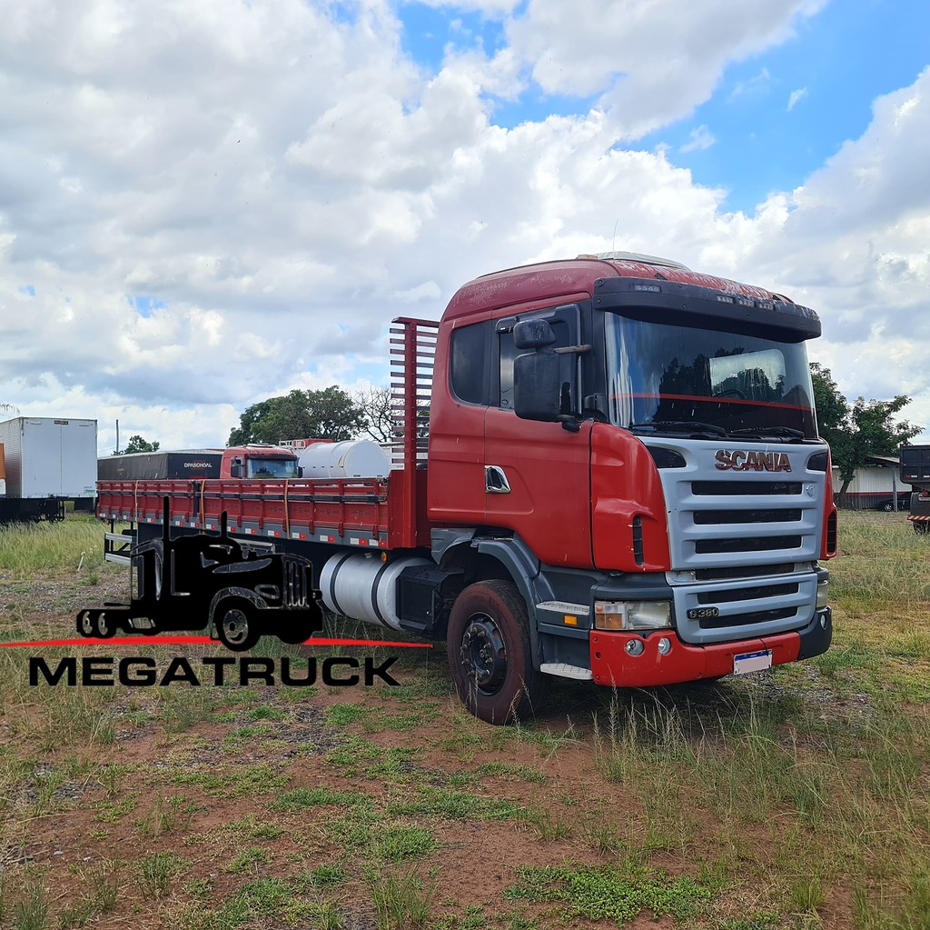 Caminhão SCANIA 380 Carga Seca ANO 2008 de MegaTruck MS no Mato Grosso do Sul