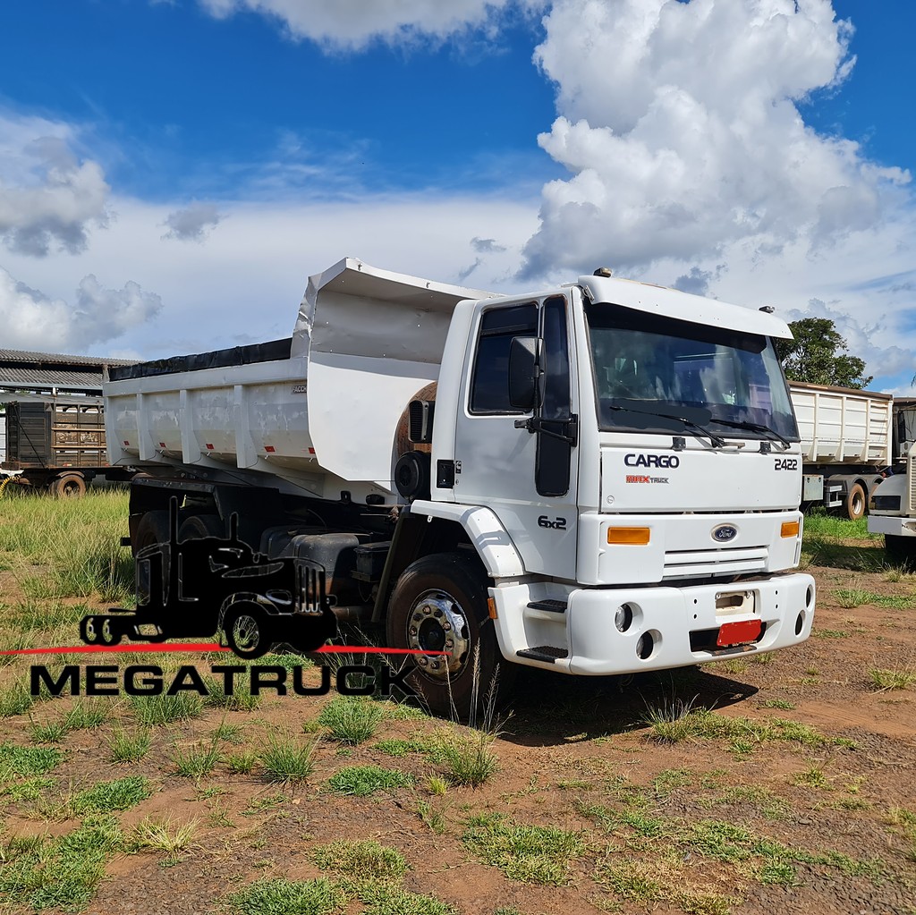 Caminhão FORD CARGO 2422 Caçamba Basculante ANO 2008 de MegaTruck MS no Mato Grosso do Sul