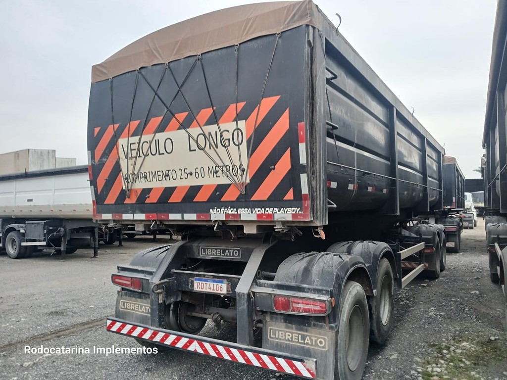 Carreta RODOTREM BASCULANTE Librelato ANO 2020 9 Eixos de Rodocatarina Implementos LTDA na Santa Catarina