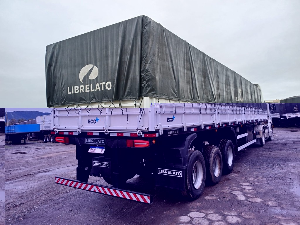 Carreta SEMI-REBOQUE GRANELEIRO Librelato ANO 22 3 Eixos de Rodocatarina Implementos LTDA na Santa Catarina