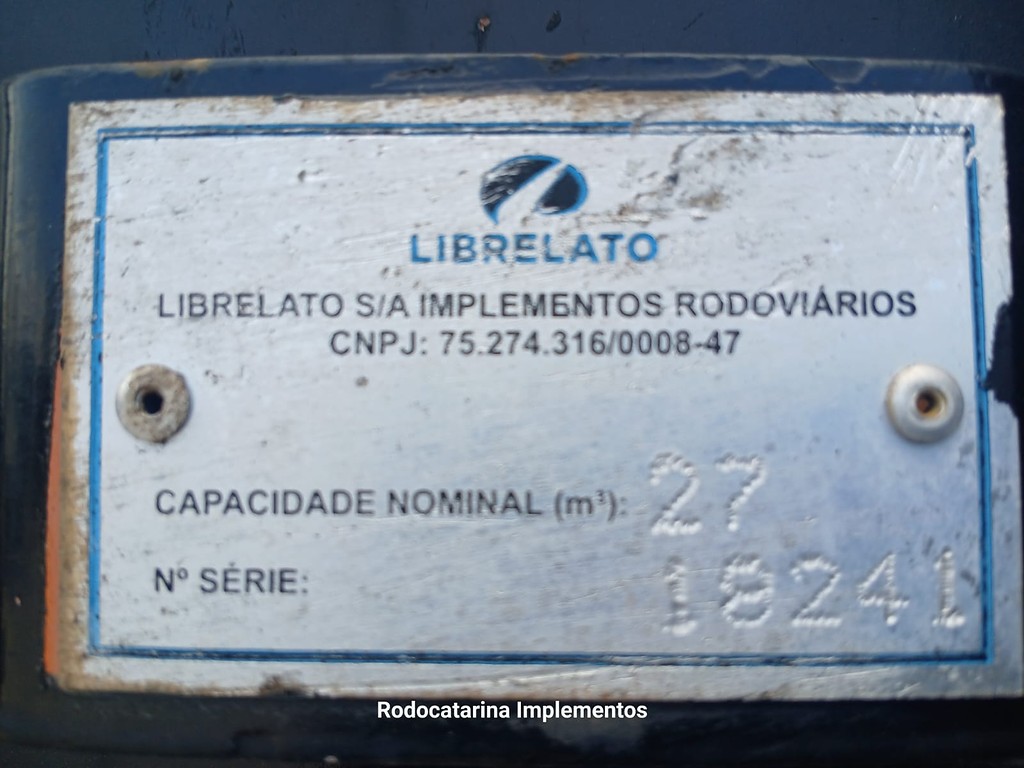 Carreta BITREM BASCULANTE Librelato ANO 2021 4 Eixos de Rodocatarina Implementos LTDA na Santa Catarina