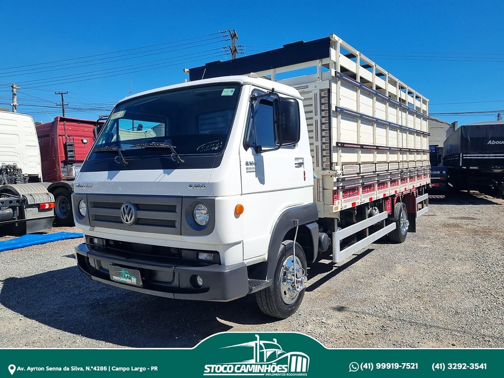 Caminhão VOLKSWAGEN VW 8160 Boiadeiro ANO 2016 de Stoco Caminhões no Paraná