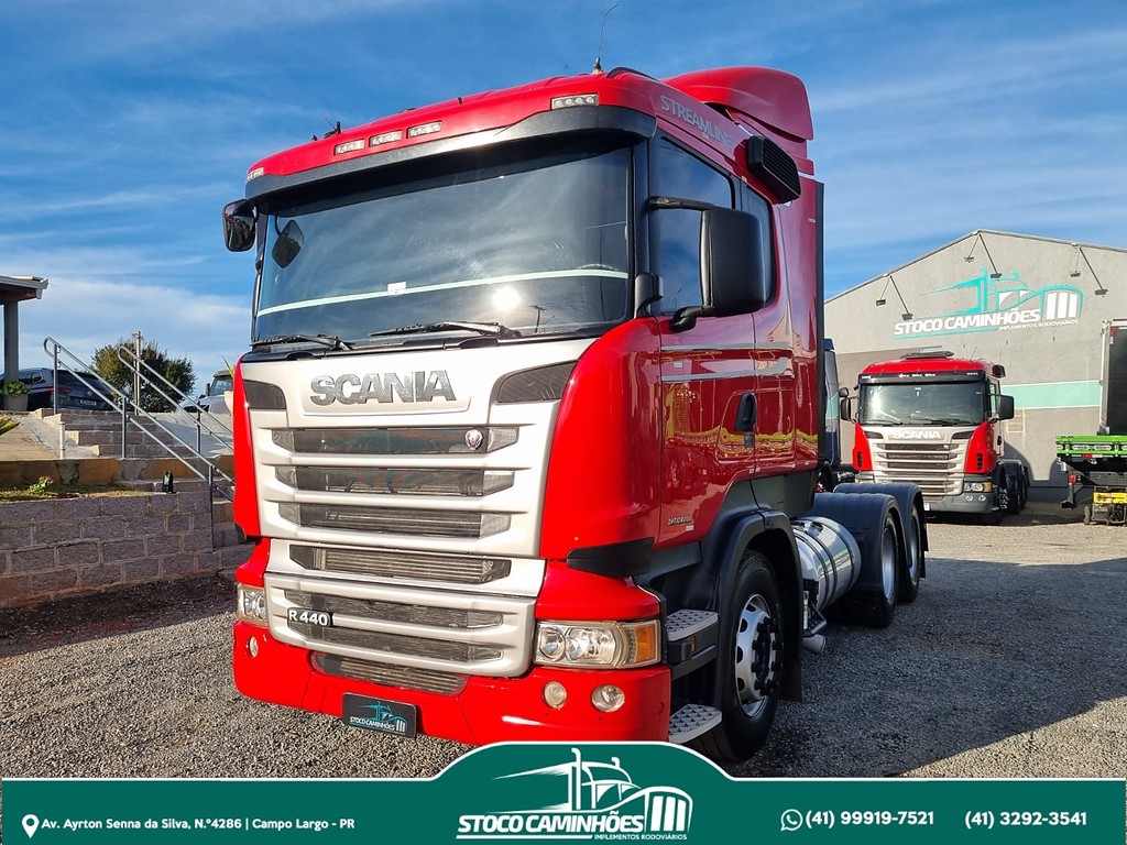 Caminhão SCANIA 440 Cavalo Mecânico ANO 2015 de Stoco Caminhões no Paraná