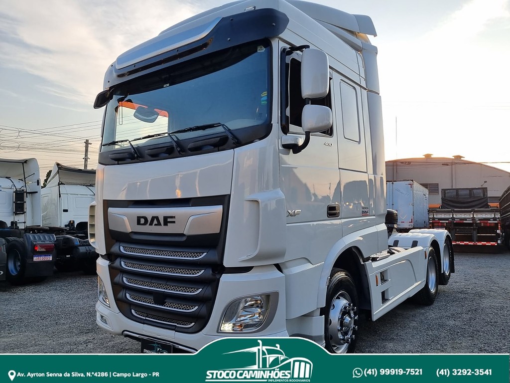 Caminhão DAF DAF XF 480 Cavalo Mecânico ANO 2024 de Stoco Caminhões no Paraná