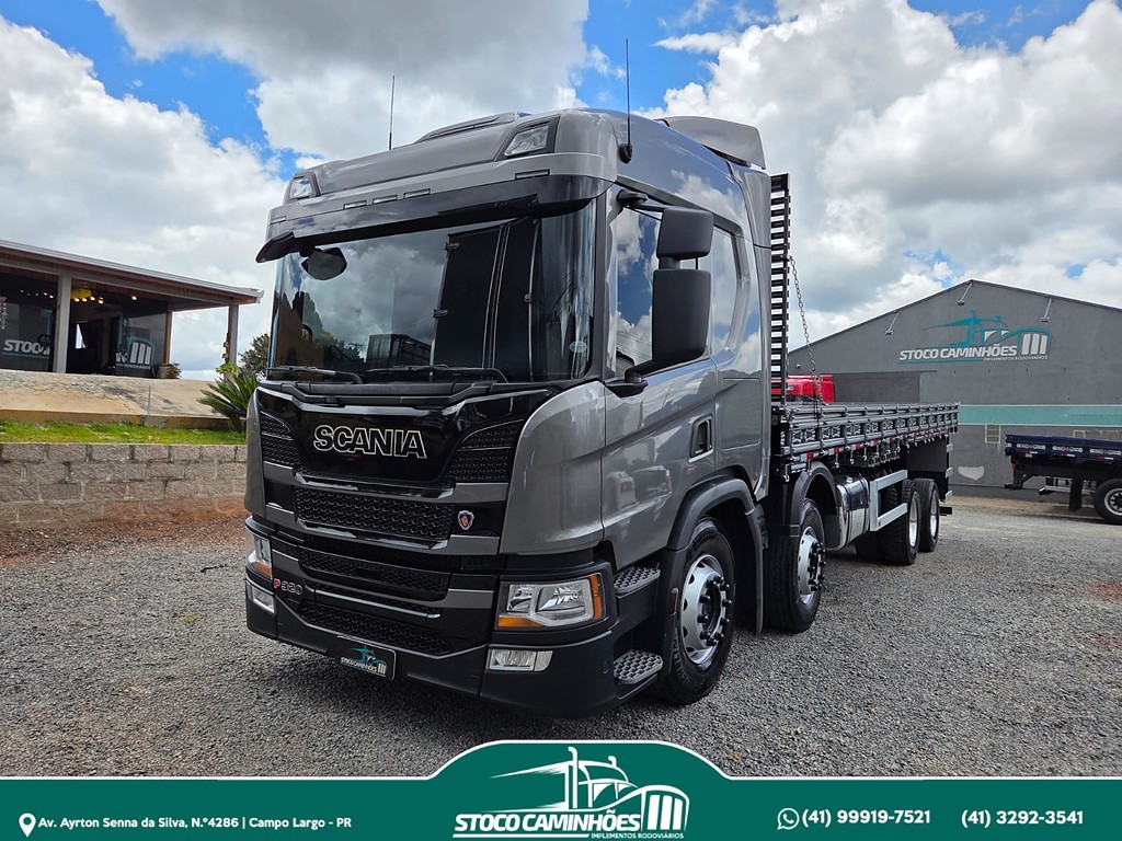 Caminhão SCANIA P320 Grade Baixa ANO 2019 de Stoco Caminhões no Paraná