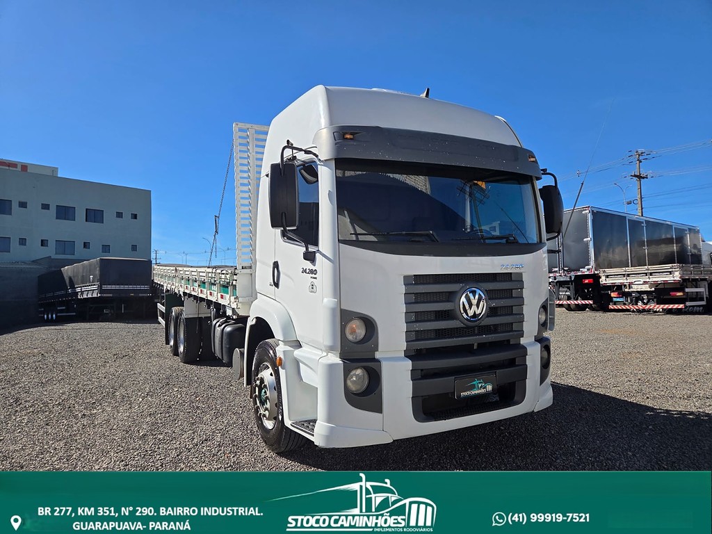 Caminhão VOLKSWAGEN VW 24280 Grade Baixa ANO 2021 de Stoco Caminhões no Paraná