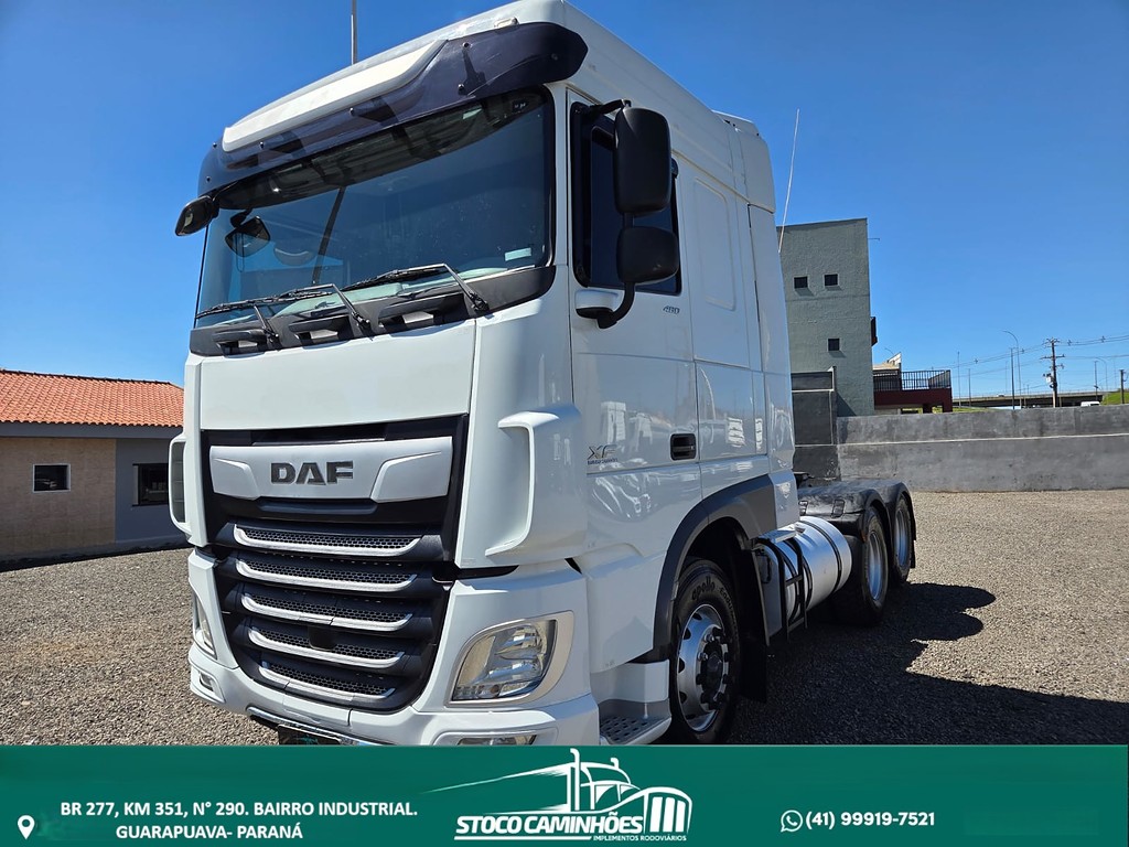 Caminhão DAF DAF XF 480 Cavalo Mecânico ANO 2021 de Stoco Caminhões no Paraná