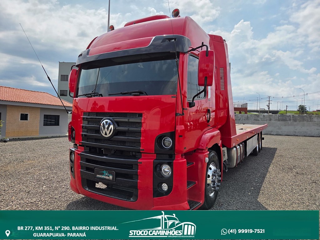Caminhão VOLKSWAGEN VW 25420 Plataforma Guincho ANO 2014 de Stoco Caminhões no Paraná