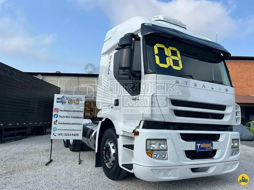 Caminhão IVECO STRALIS 420 Cavalo Mecânico ANO 2008 de Truck Mais Caminhões no Paraná