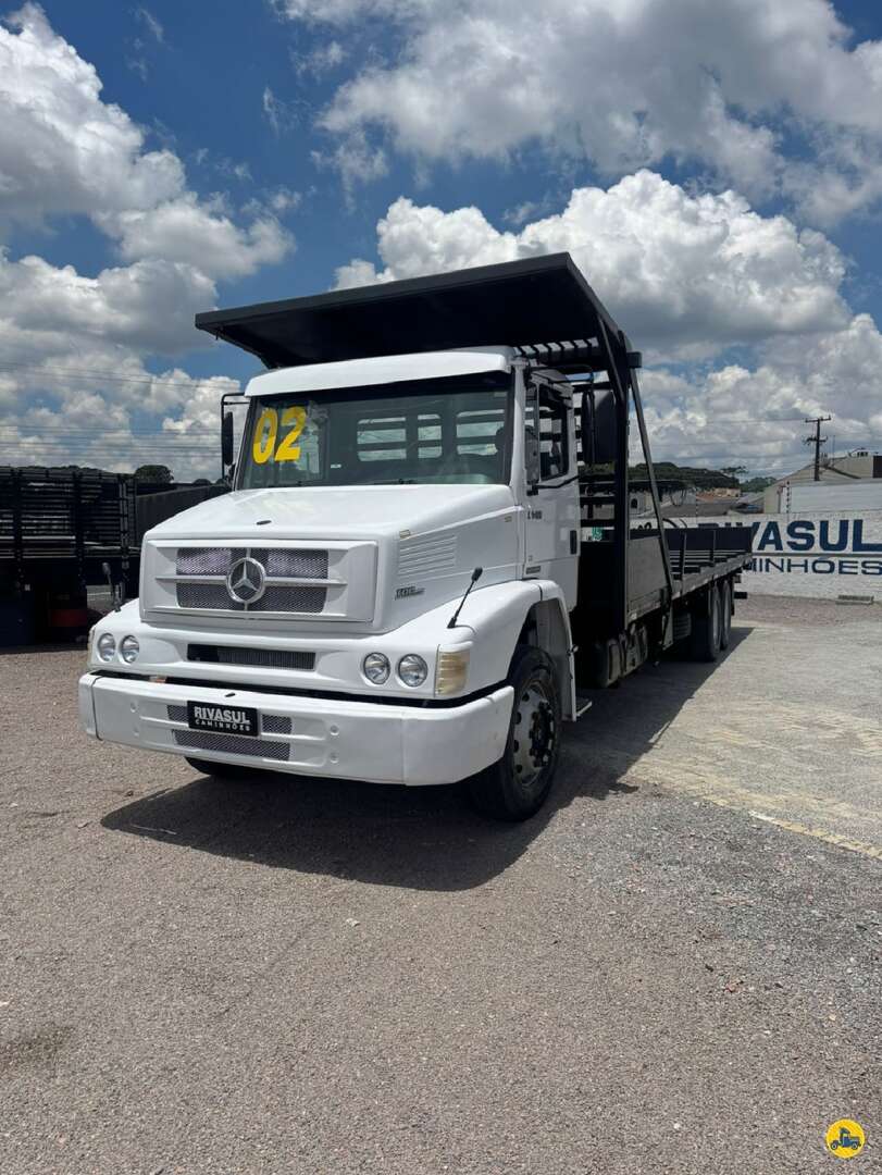Caminhão MERCEDES BENZ MB 1418 Chassis ANO 2002 de Rivasul Caminhões no Paraná