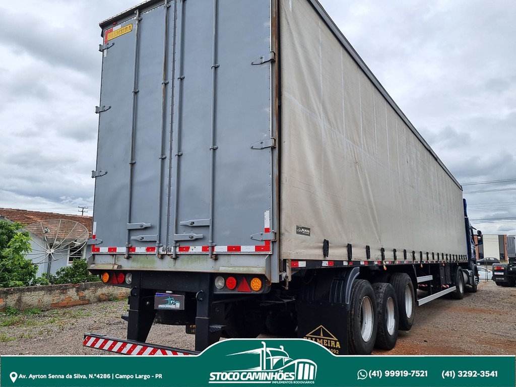 Carreta SEMI-REBOQUE BAU SIDER Palmeira ANO 2018 3 Eixos de Stoco Caminhões no Paraná