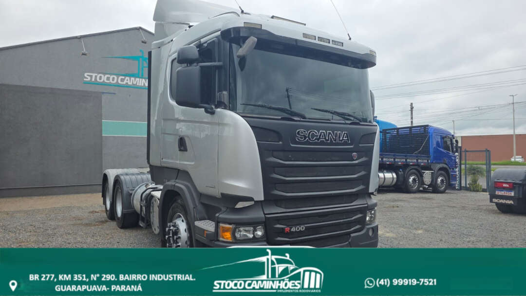 Caminhão SCANIA 400 Cavalo Mecânico ANO 2014 de Stoco Caminhões no Paraná