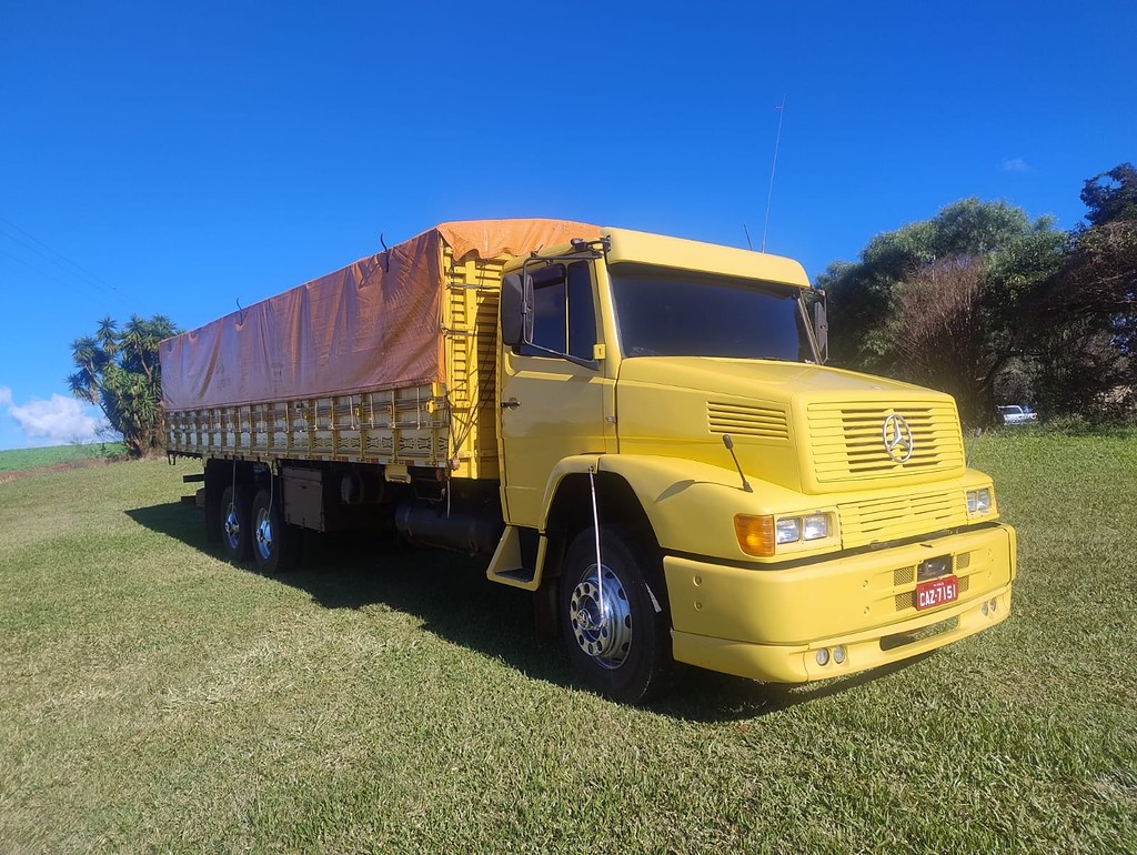 Caminhão MERCEDES BENZ MB 1621 Graneleiro ANO 1995 de Venda Truck Anúncios Pinhão PR no Paraná