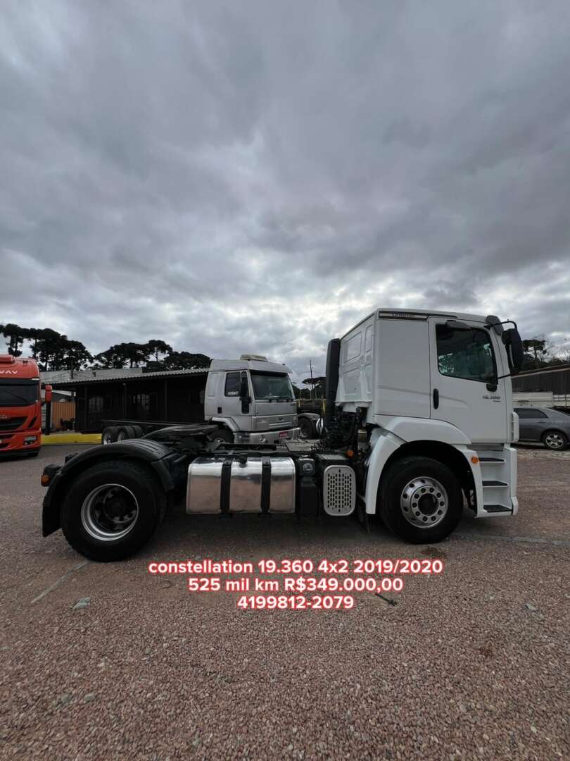 Caminhão VOLKSWAGEN VW 19360 Cavalo Mecânico ANO 2019 de 116 Caminhões no Paraná