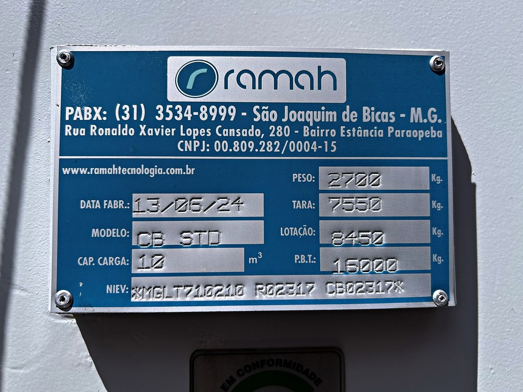 Caminhão MERCEDES BENZ MB 1719 Caçamba Basculante ANO 2025 de Mauloni Veiculos no Paraná