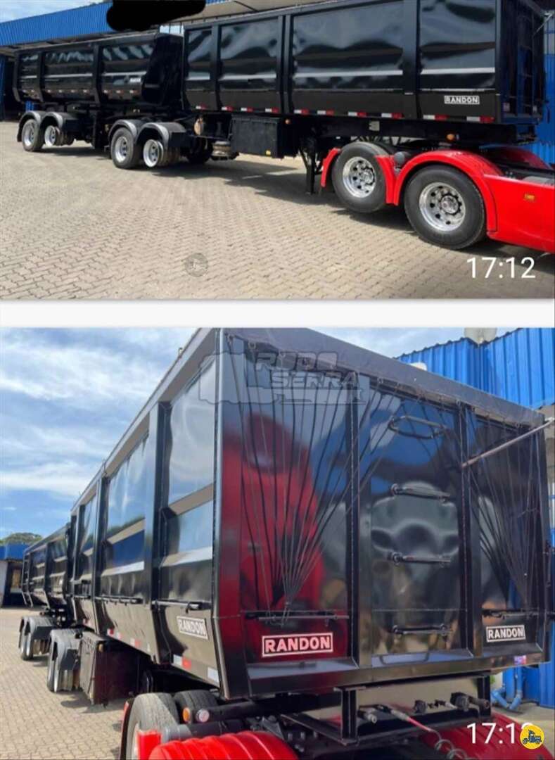 Carreta BITREM CACAMBA Randon ANO 2021 7 eixos de Rodo Serra Caminhões na Santa Catarina