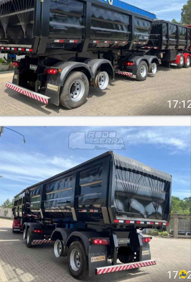Carreta BITREM CACAMBA Randon ANO 2021 7 eixos de Rodo Serra Caminhões na Santa Catarina