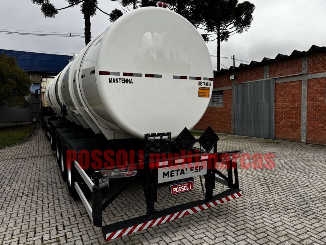 Carreta SEMI-REBOQUE TANQUE ACO Metalesp ANO 2023 4 Eixos de Possoli Multimarcas no Paraná