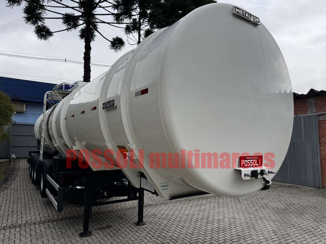 Carreta SEMI-REBOQUE TANQUE ACO Metalesp ANO 2023 4 Eixos de Possoli Multimarcas no Paraná