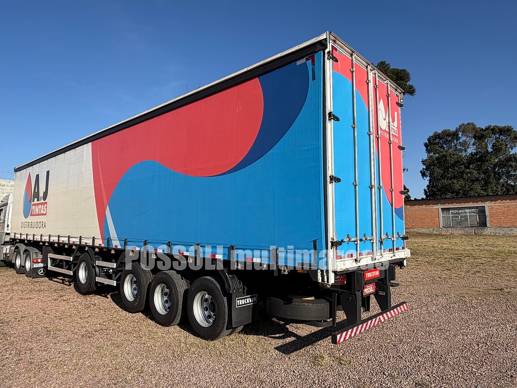 Carreta SEMI-REBOQUE BAU SIDER Truckvan ANO 2025 4 Eixos de Possoli Multimarcas no Paraná