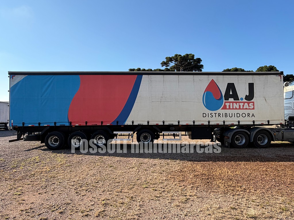 Carreta SEMI-REBOQUE BAU SIDER Truckvan ANO 2025 4 Eixos de Possoli Multimarcas no Paraná