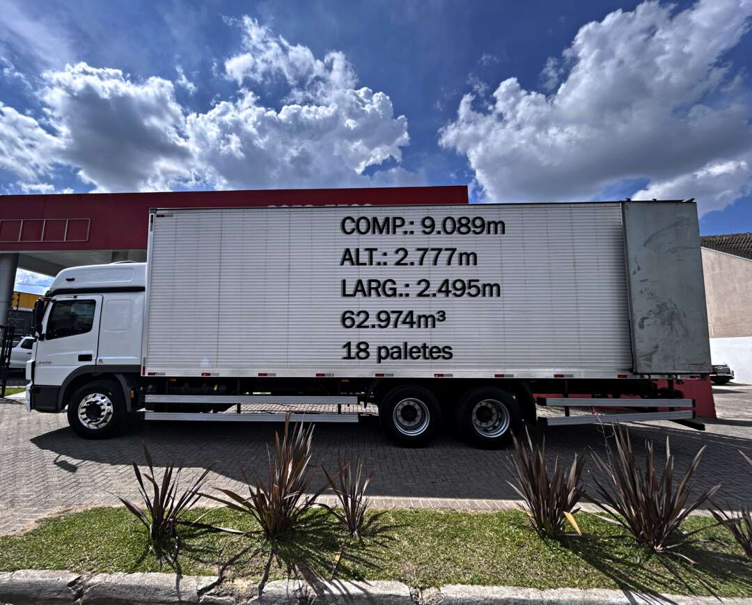 Caminhão MERCEDES BENZ MB 2426 Baú Furgão ANO 2022 de Mauloni Veiculos no Paraná