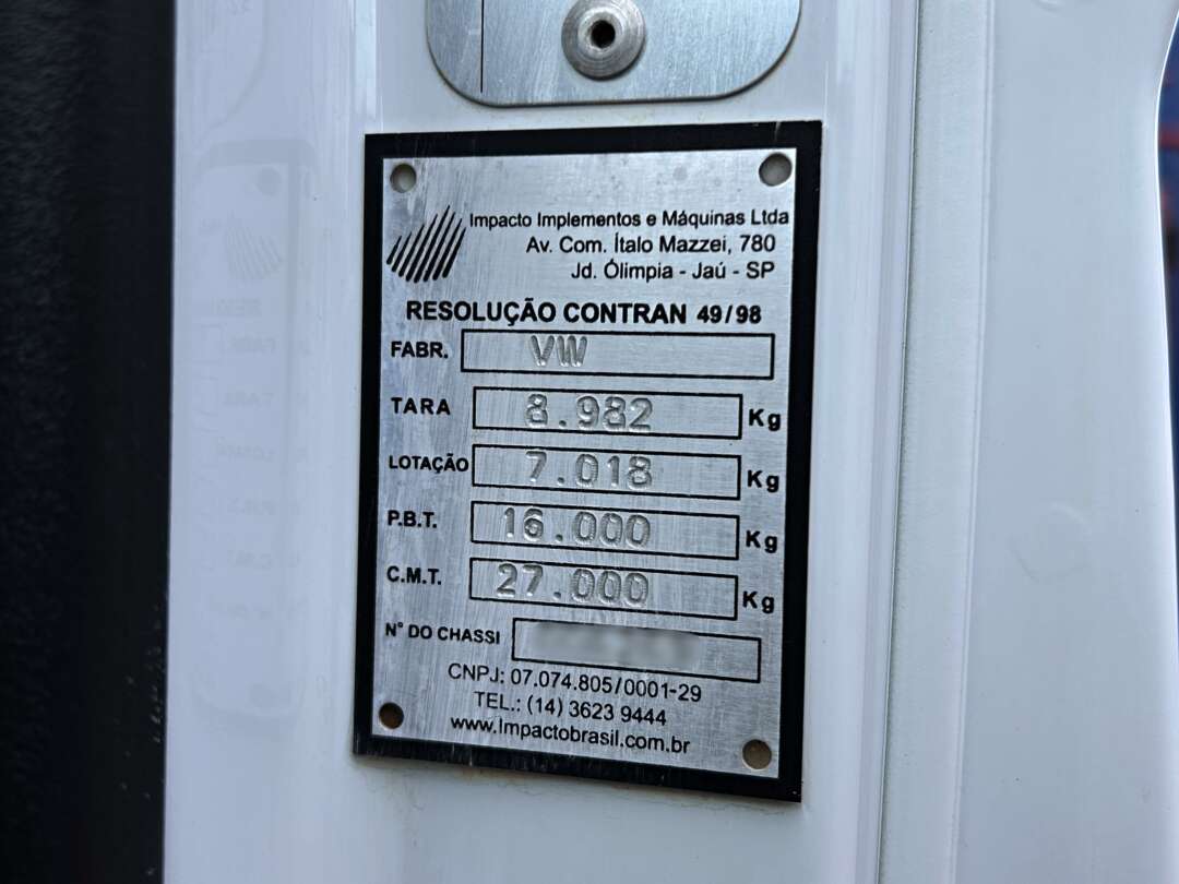 Caminhão VOLKSWAGEN VW 17190 Comboio ANO 2023 de Mauloni Veiculos no Paraná