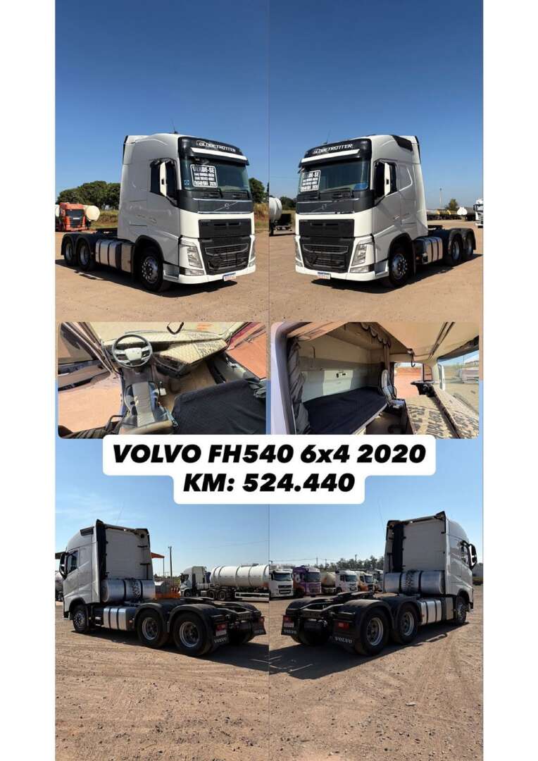 Caminhão VOLVO FH 540 Cavalo Mecânico ANO 2020 de Art Transportes Rodoviários LTDA no Paraná