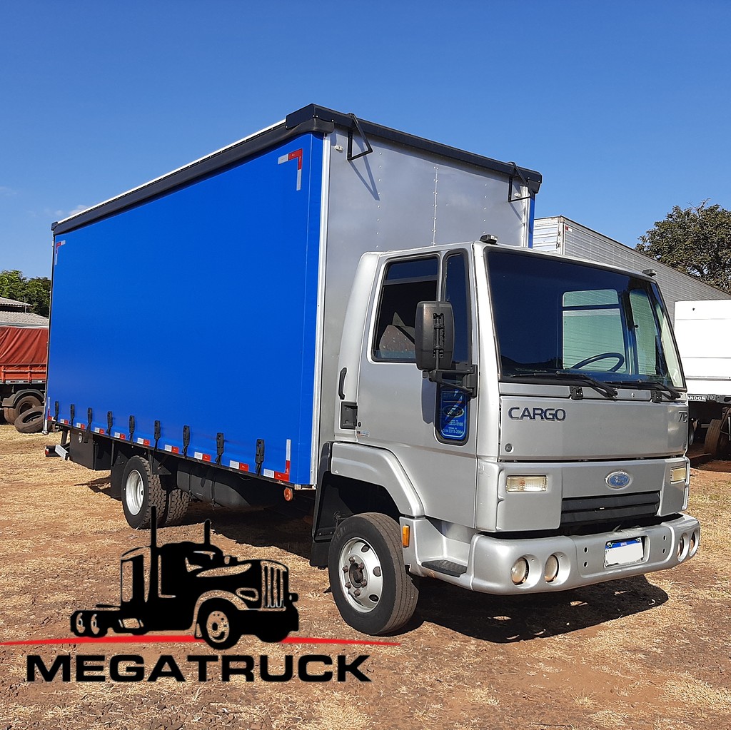 Caminhão FORD CARGO 712 Baú Sider ANO 2010 de MegaTruck MS no Mato Grosso do Sul