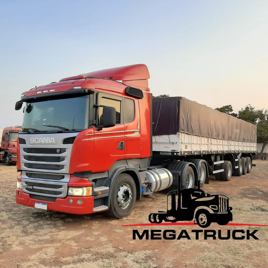 Conjunto Scania R440 + 4 EIXOS RANDON de MegaTruck MS no Mato Grosso do Sul