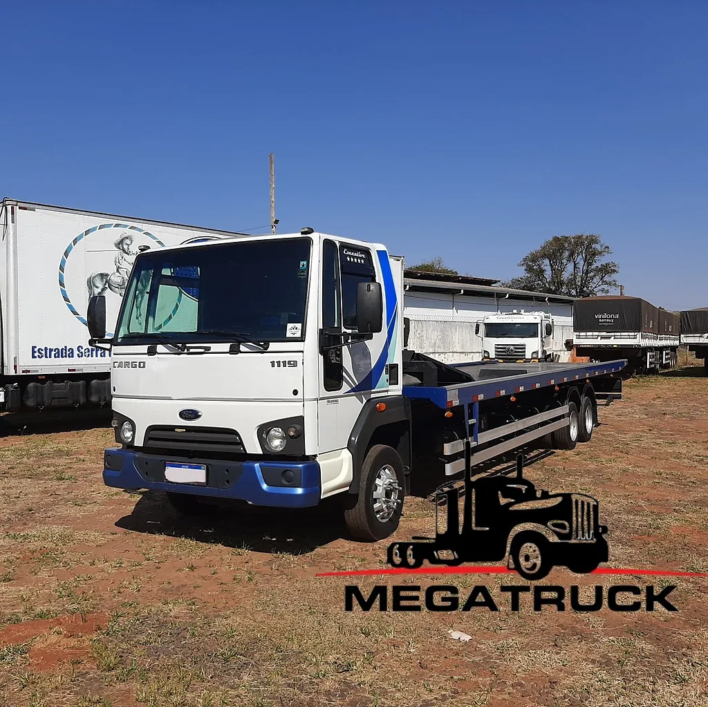 Caminhão FORD CARGO 1119 Plataforma Guincho ANO 2018 de MegaTruck MS no Mato Grosso do Sul