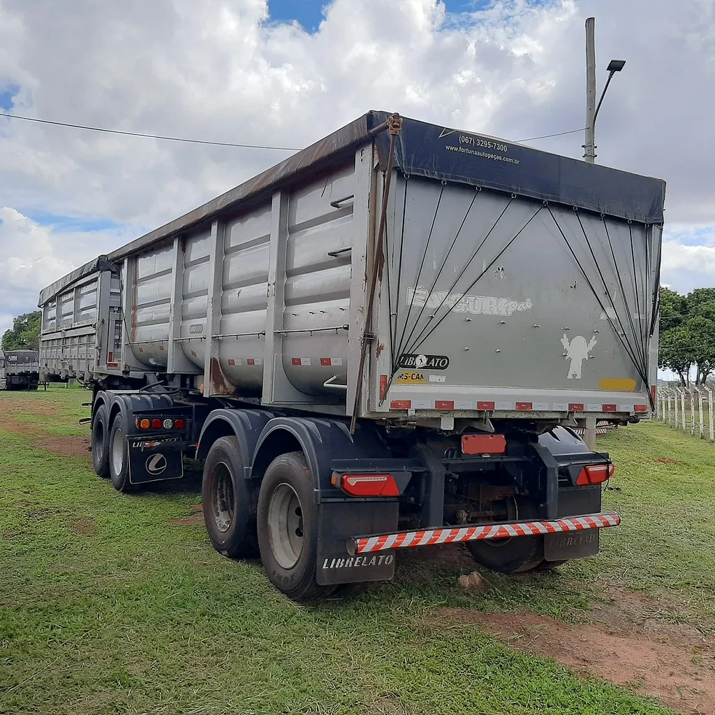 Carreta BITREM BASCULANTE Librelato ANO 2014 4 Eixos de MegaTruck MS no Mato Grosso do Sul