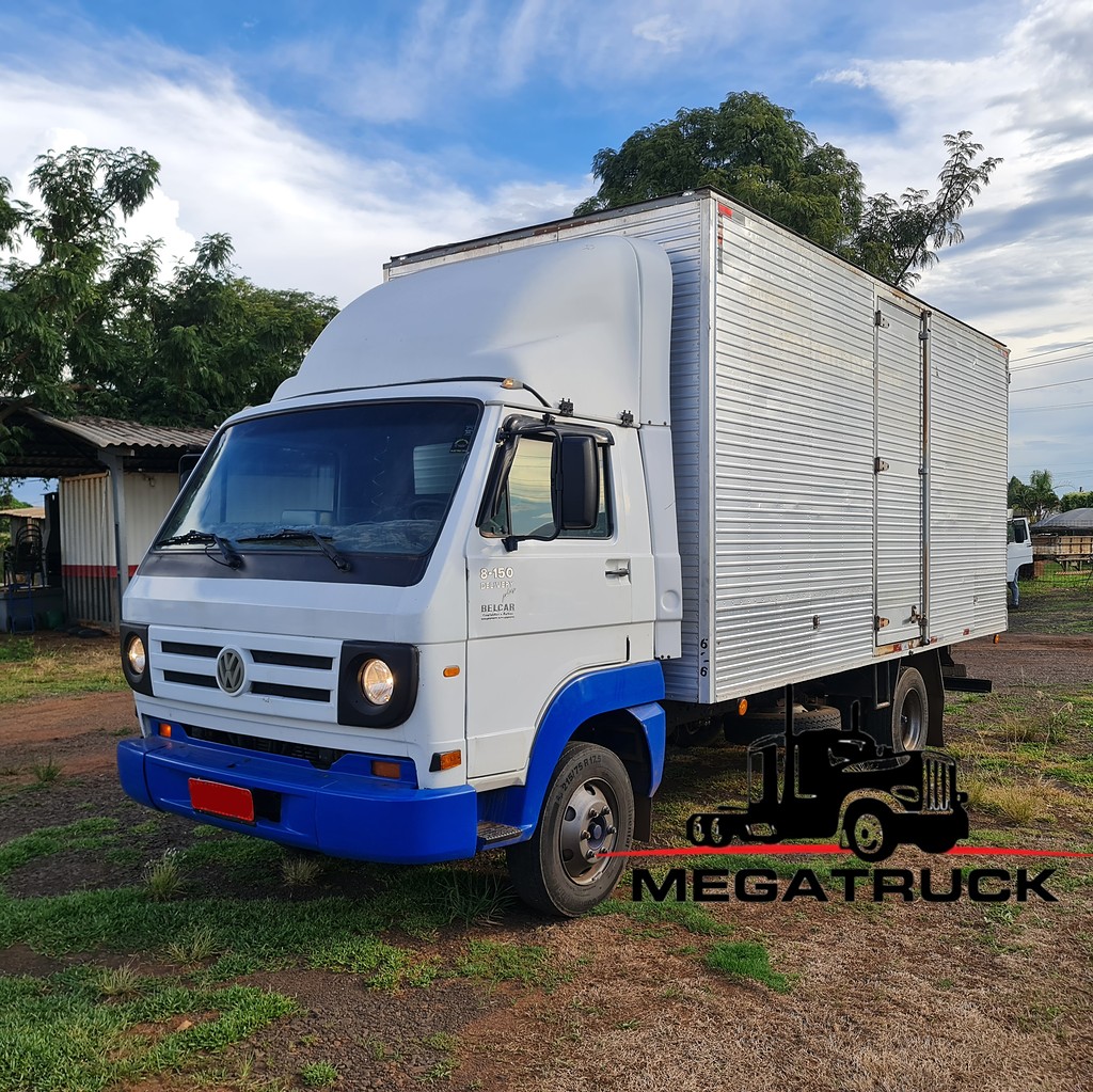 Caminhão VOLKSWAGEN VW 8150 Baú Furgão ANO 2010 de MegaTruck MS no Mato Grosso do Sul