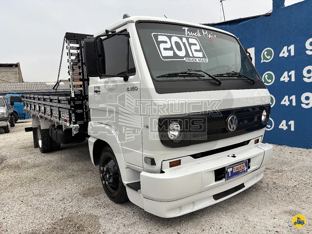Caminhão VOLKSWAGEN VW 8150 Carroceria ANO 2012 de Truck Mais Caminhões no Paraná