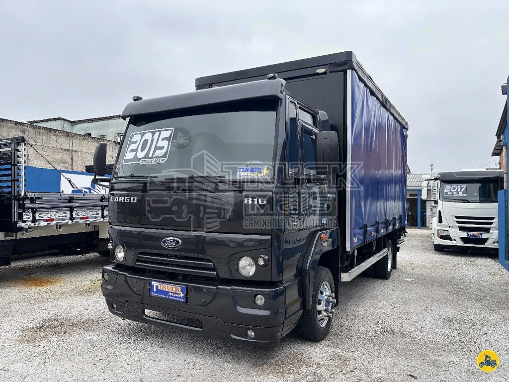 Caminhão FORD CARGO 816 Baú Sider ANO 2015 de Truck Mais Caminhões no Paraná