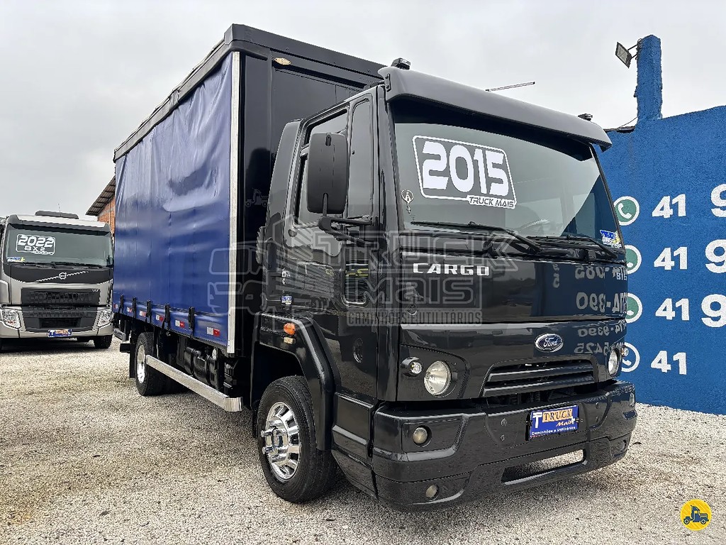 Caminhão FORD CARGO 816 Baú Sider ANO 2015 de Truck Mais Caminhões no Paraná