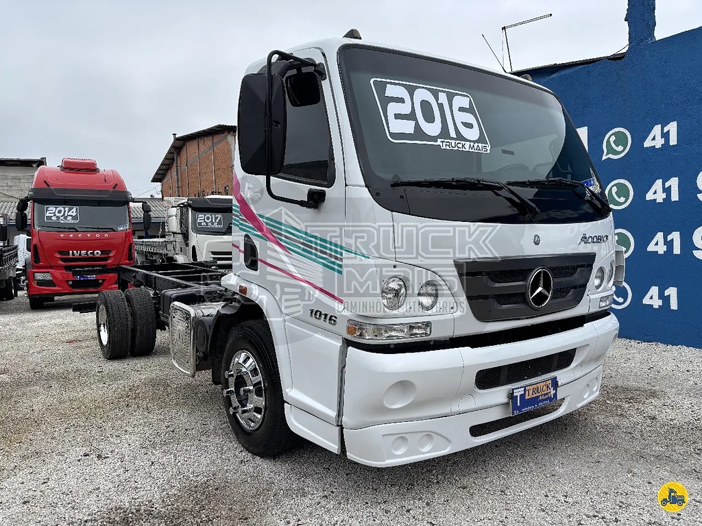 Caminhão MERCEDES BENZ MB 1016 Chassis ANO 2016 de Truck Mais Caminhões no Paraná
