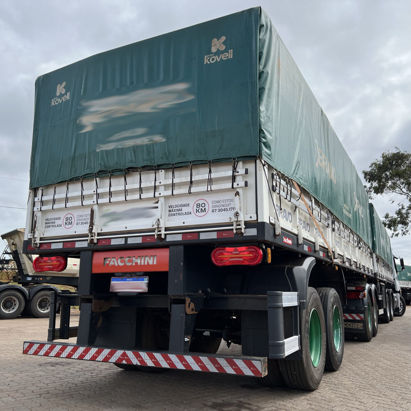 CARRETA BITREM GRANELEIRA FACCHINI 2021 COM PNEUS 7,10MTS de Caiobá Seminovos no Mato Grosso do Sul