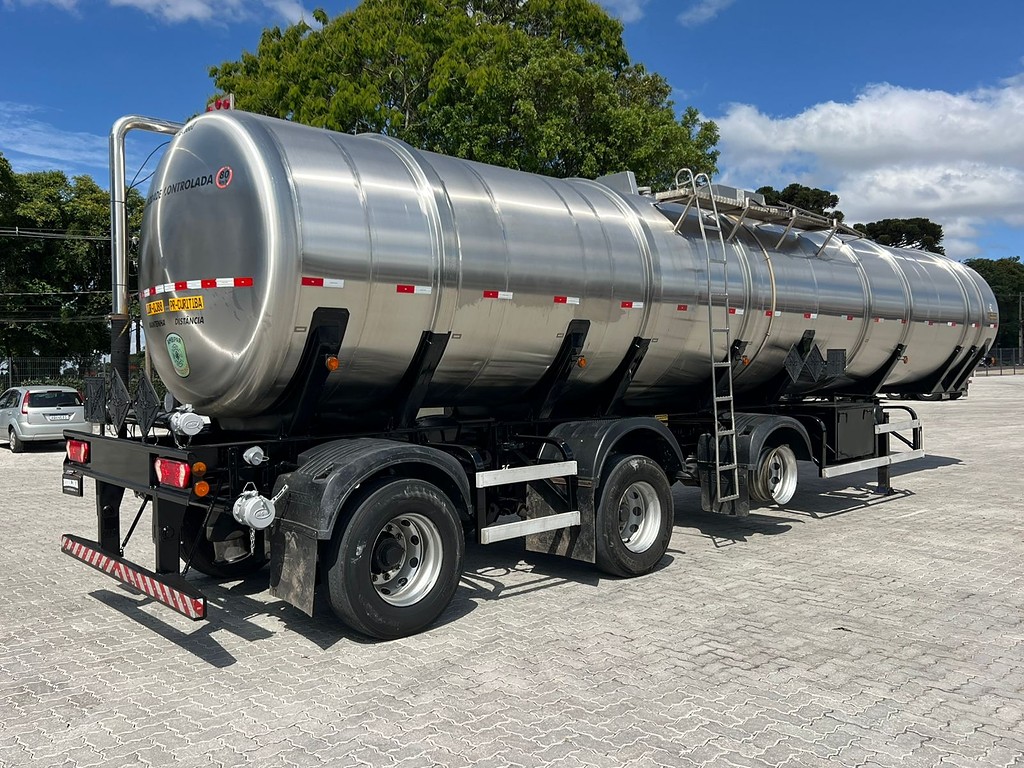 Carreta SEMI-REBOQUE TANQUE INOX Rhodoss ANO 2013 1+1+1 Vanderleia de Rodolima Caminhoes no Paraná