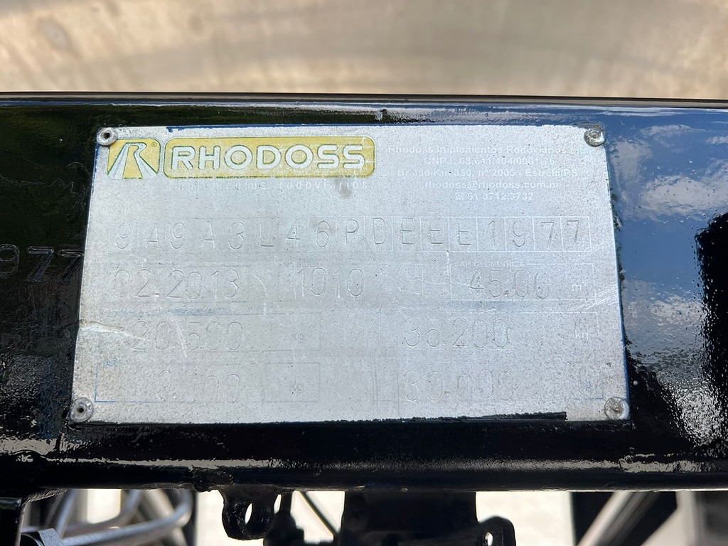 Carreta SEMI-REBOQUE TANQUE INOX Rhodoss ANO 2013 1+1+1 Vanderleia de Rodolima Caminhoes no Paraná