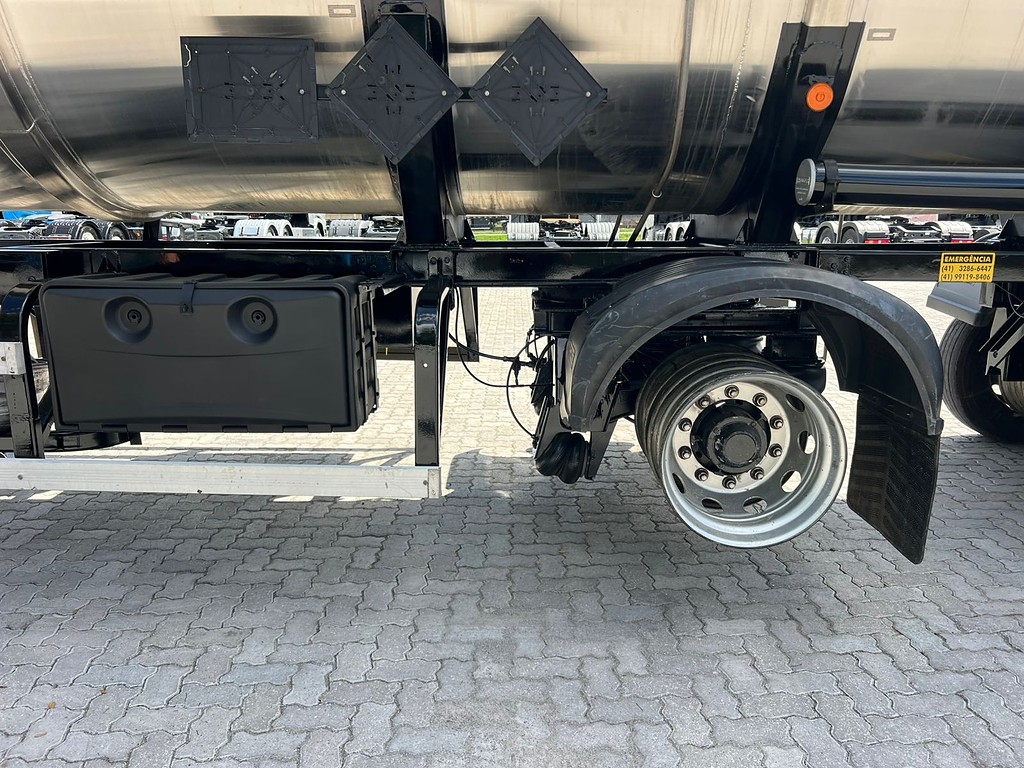 Carreta SEMI-REBOQUE TANQUE INOX Rhodoss ANO 2013 1+1+1 Vanderleia de Rodolima Caminhoes no Paraná