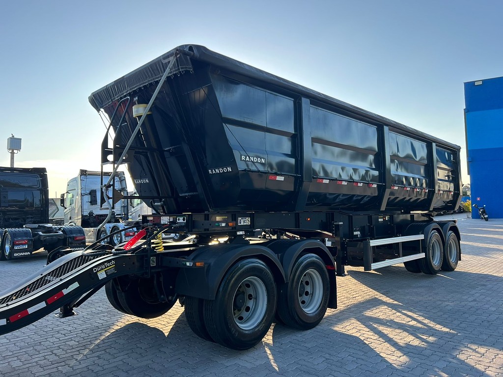 Carreta BITREM 9 EIXOS BASCULANTE Randon ANO 2023 6 Eixos de Rodolima Caminhoes no Paraná
