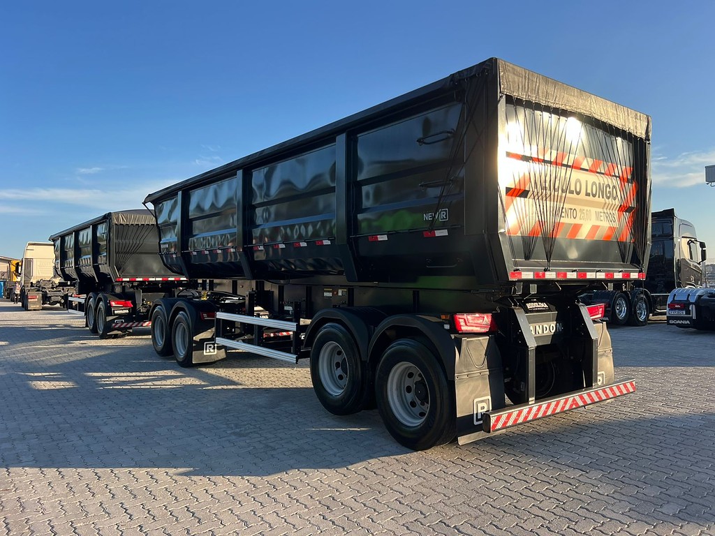 Carreta BITREM 9 EIXOS BASCULANTE Randon ANO 2023 6 Eixos de Rodolima Caminhoes no Paraná
