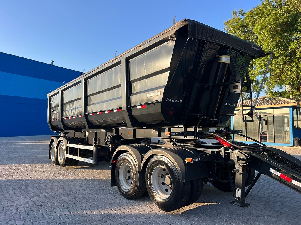 Carreta BITREM 9 EIXOS BASCULANTE Randon ANO 2023 6 Eixos de Rodolima Caminhoes no Paraná
